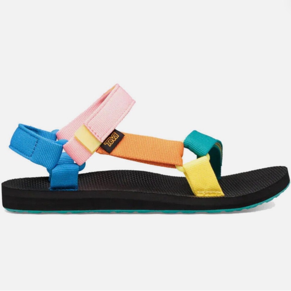 Colorful Fun Teva Sandals! Size 8